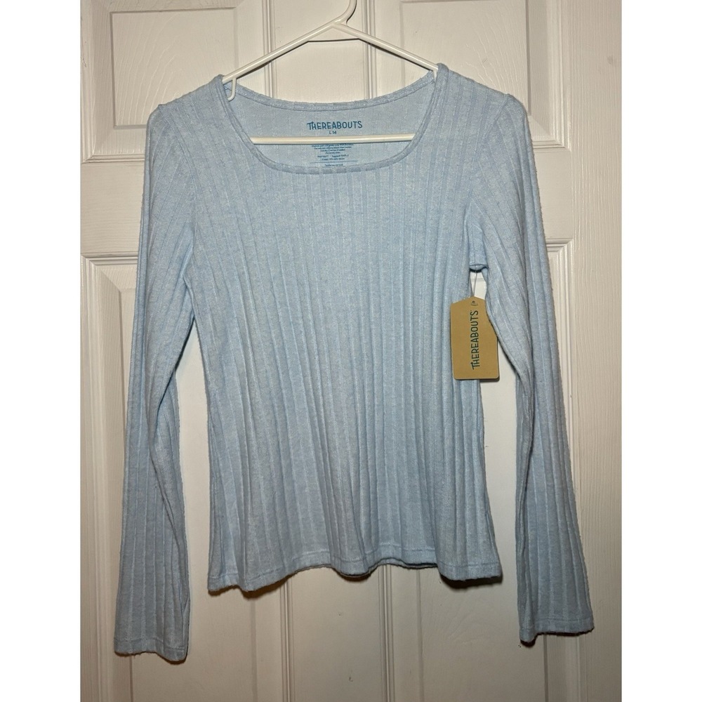 Thereabouts Girls Brushed-Knit Sweater Long-Sleeve Size Large 14 NWT